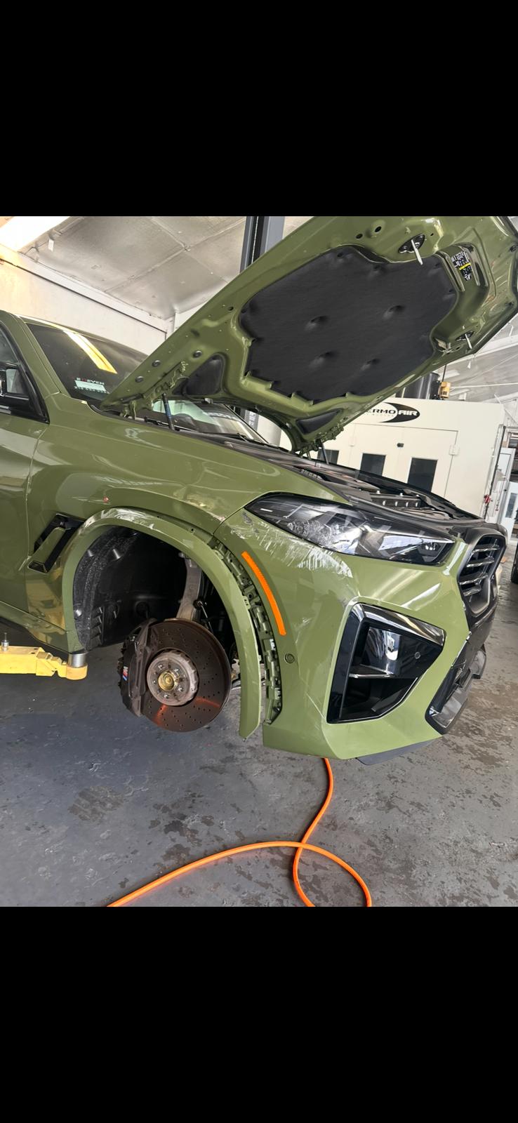 BMW X6 M before